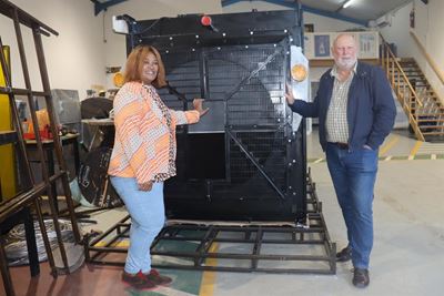 New generator engine for pump station