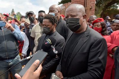 ID’s Cronje was under political pressure to charge EFF leaders, claims Malema