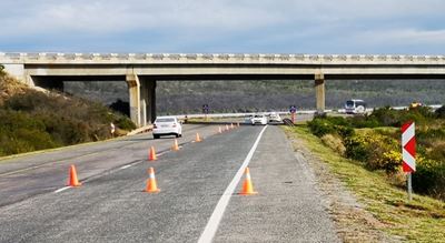 Brand: N2-gedeeltelik gesluit
