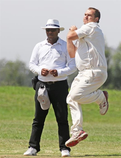 Geldenhuys and Frenz and shine for George