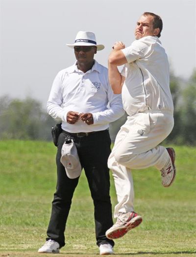 Geldenhuys and Frenz and shine for George