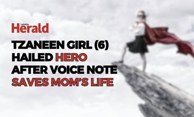Tzaneen girl (6) hailed a hero after voice note saves mom’s life