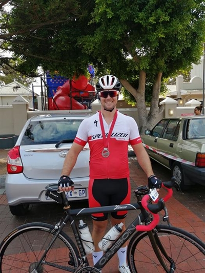 Teacher Sparrius cycles to success