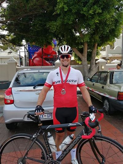 Teacher Sparrius cycles to success