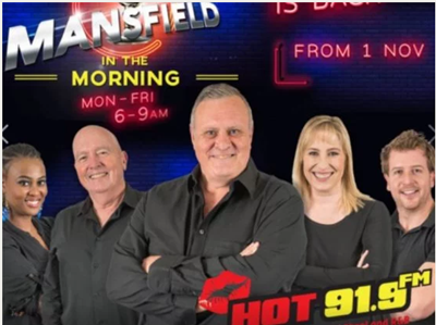 Jeremy Mansfield returns to radio