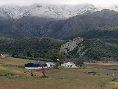 Sneeu op die Swartberge