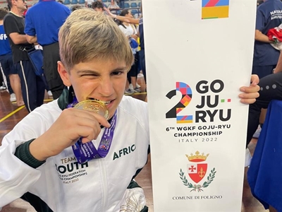 Plett's Italian Ninja jetting off to UAE