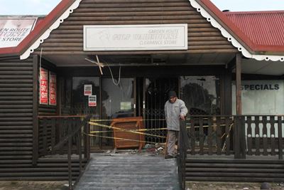 R500 000 worth of golfing stock turned to ash