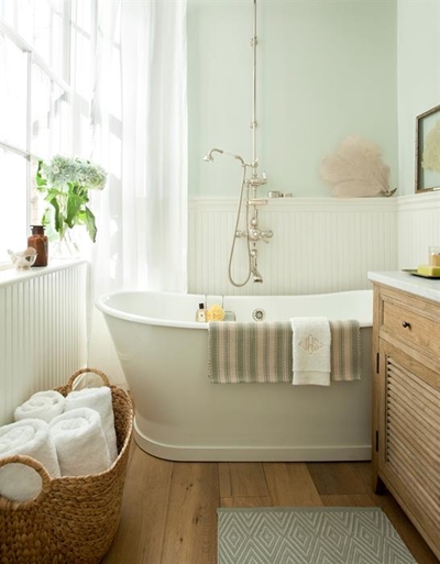 Budget-friendly bathroom update