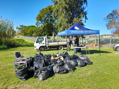 3 tons of rubbish cleaned from greenbelt