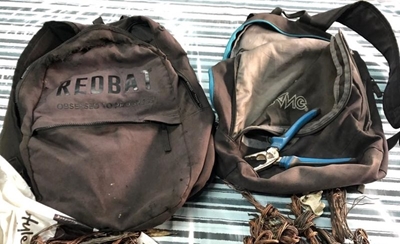 Two arrested in possession of copper cables