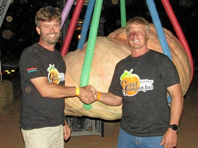 Afrika-rekord spat by jaarlikse pampoenfees