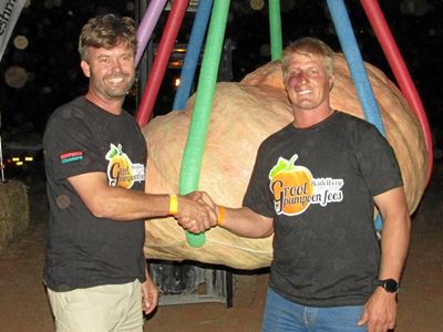 Afrika-rekord spat by jaarlikse pampoenfees