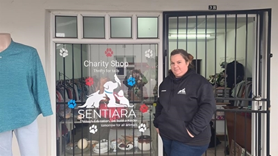Thrifts for tails at Sentiara charity shop