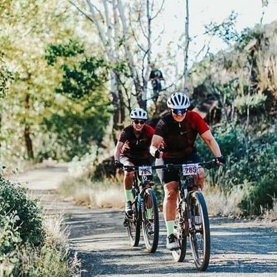 Bergfietsspan maak skoonskip