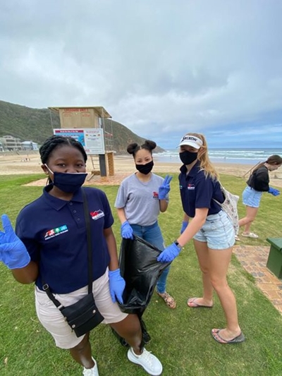 Clean up at Herold's Bay