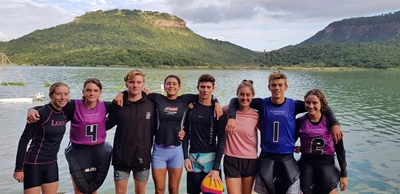 Local kids making national canoe polo waves