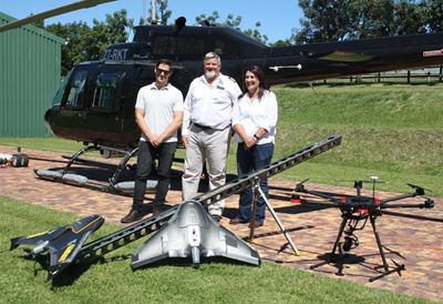 Aerial drone imaging takes off 