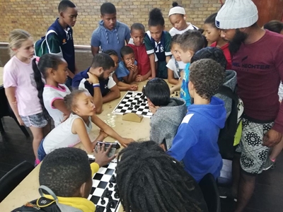 Library chess tournament a hit