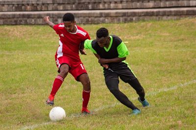 Soccer on the ball again