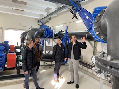 Meul sewage pump station: 1st phase of upgrade completed