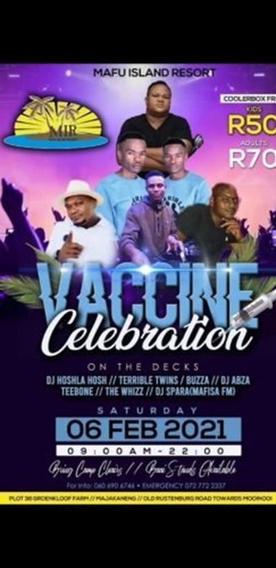 ‘Vaccine Celebration’ party in North West raises eyebrows