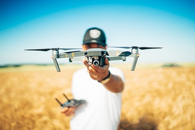 Unauthorised flying of drones strictly prohibited