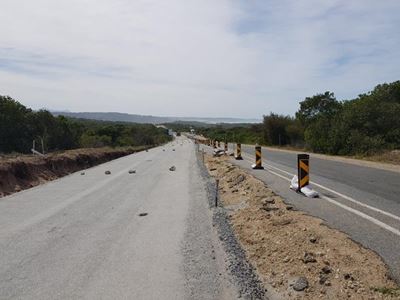 'Good progress' with roadworks