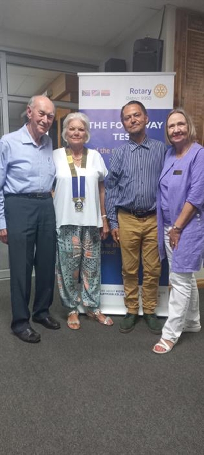 Ukrainian historian addresses George Rotary on war