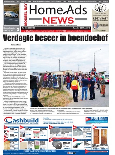 This week's Mossel Bay Home Ads News