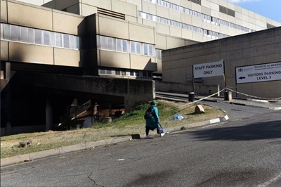 Charlotte Maxeke hospital fire was arson – report