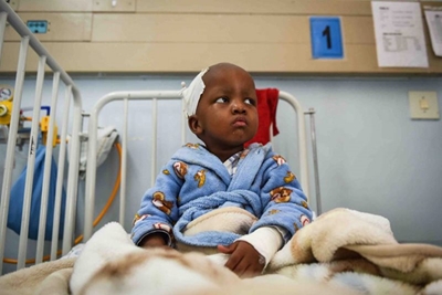 Family angry at lack of reaction to cancer baby’s hospital fall