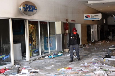 Taxpayers paid R22-billion in insurance claims for the July unrest    