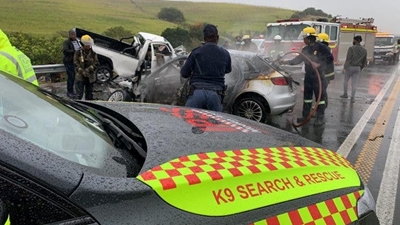 Dagga loaded Audi collides with bakkie, killing four people in KZN
