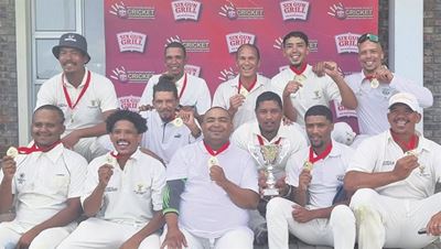 Ladismith-krieketklub wen eerste beker in 27 jaar