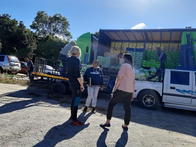 Residents roll up their sleeves