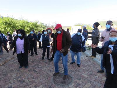 Nehawu Chair tests positive