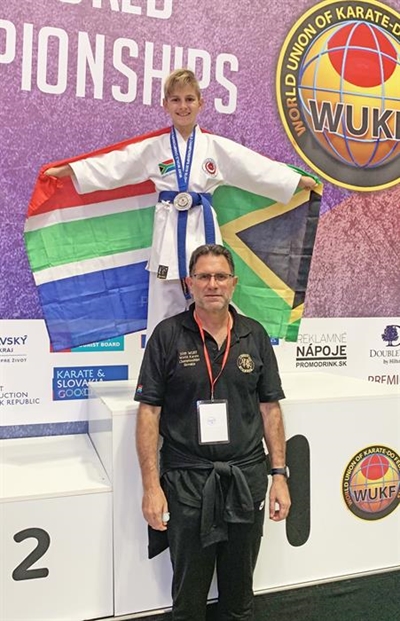 Plett's nine-year-old karate kid is off to Argentina next month