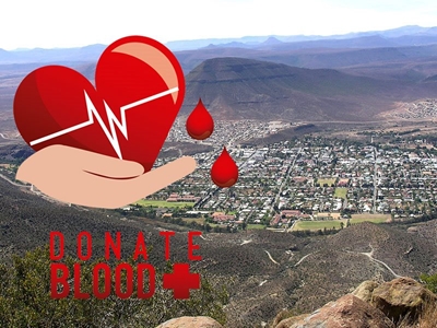 Donate blood in Graaff-Reinet on Monday