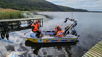 CapeNature’s Groenvlei carp community project gifted new fishing boat