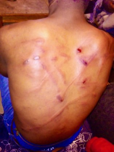 Man alleges police beat him with a sjambok