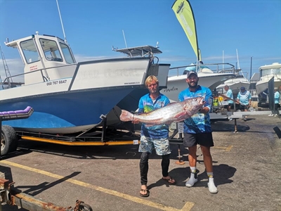 Wenner trek 19.1kg vis uit