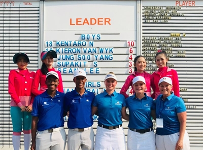 SA Junior pair gives chase in Indonesia