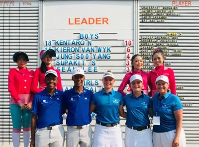 SA Junior pair gives chase in Indonesia