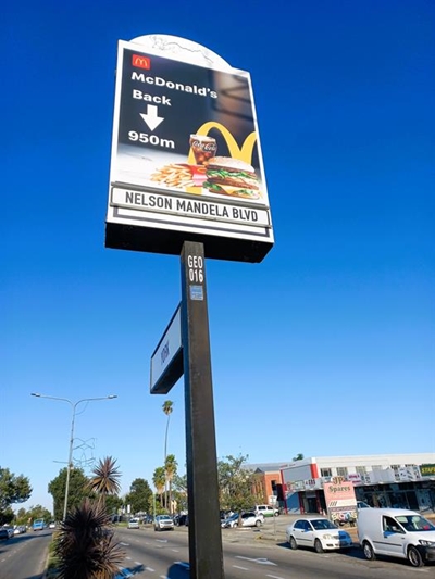 It's a long road to Nelson Mandela Blvd