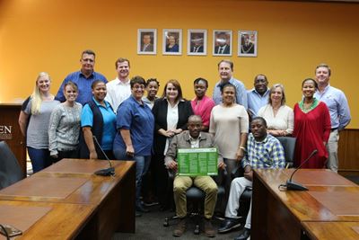 Eden District Municipality's mayor signs Durban Commitment