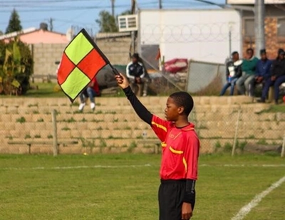 14-year-old Hilali Bam already a match official in regional league