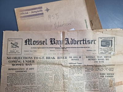 'n Advertiser uit die jaar 1953