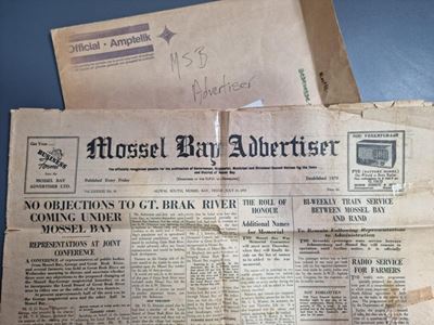 'n Advertiser uit die jaar 1953