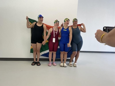 Down syndrome swimmers now ambassadors